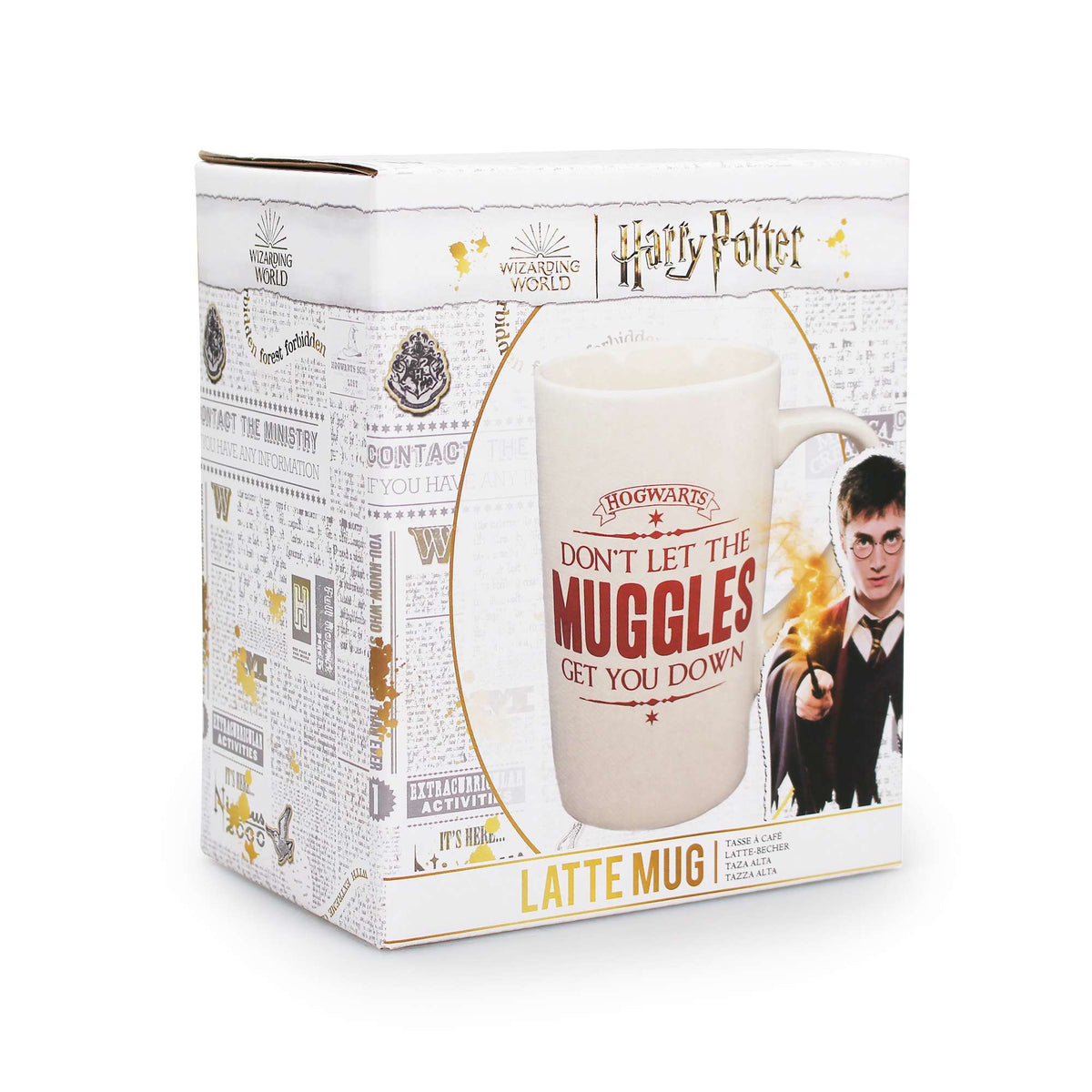 Harry Potter Hogwarts Stoneware Latte Mug - 500ml