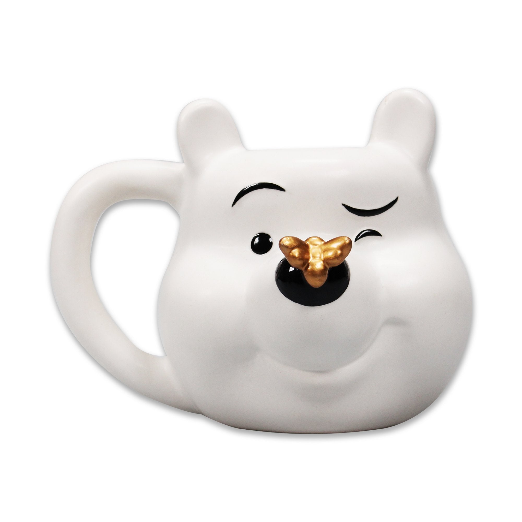 Winnie the Pooh (Gold Bee) Shaped Mug (Boxed) -  Disney