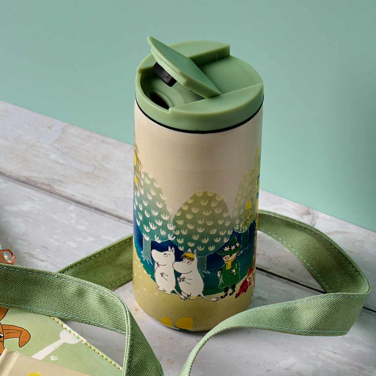 Moomin Forest Stainless Steel Travel Mug 350ml