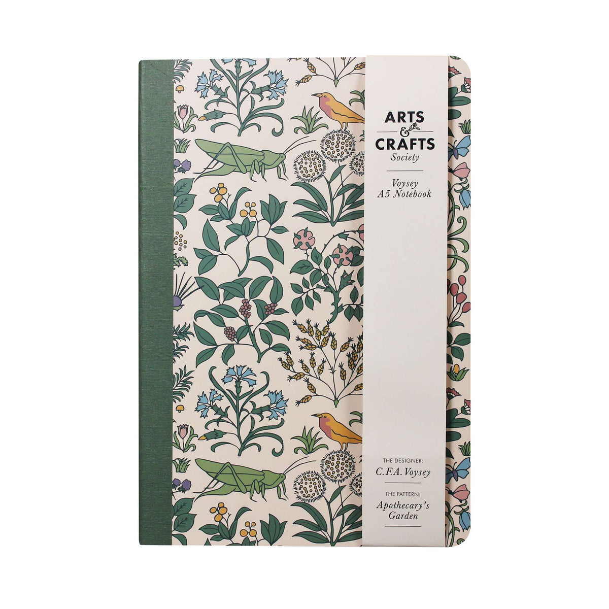 C.F.A. Voysey Apothecary's Garden A5 Softcover Notebook