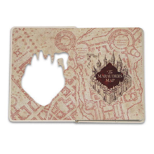 Harry Potter Marauder's Map A5 Die-Cut Notebook