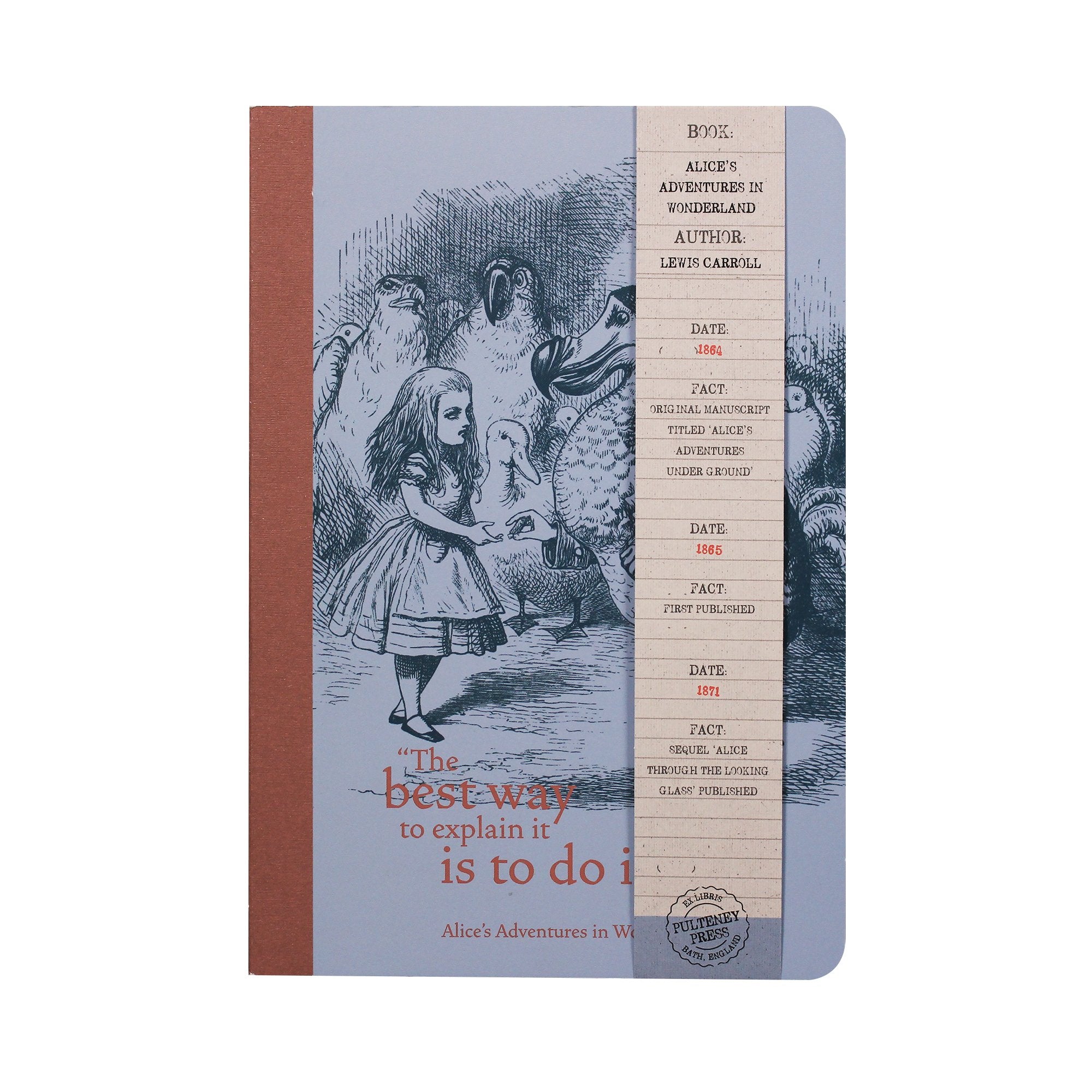 A5 Notebook (Softcover) - Pulteney Press (Alice)
