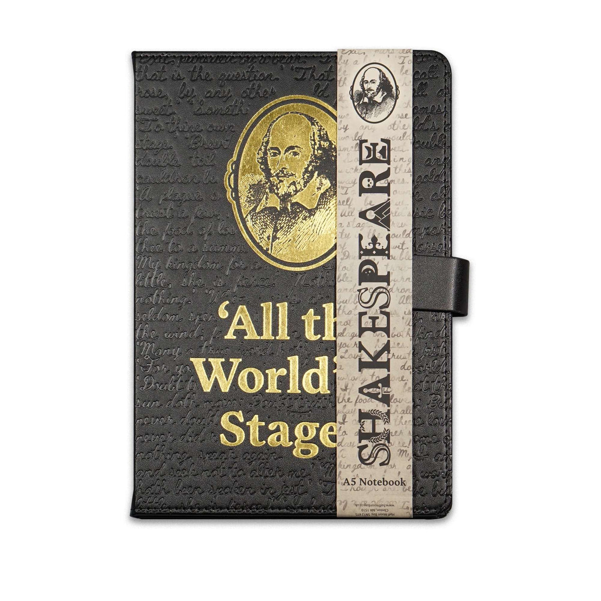 Shakespeare All the World's a Stage A5 Notebook
