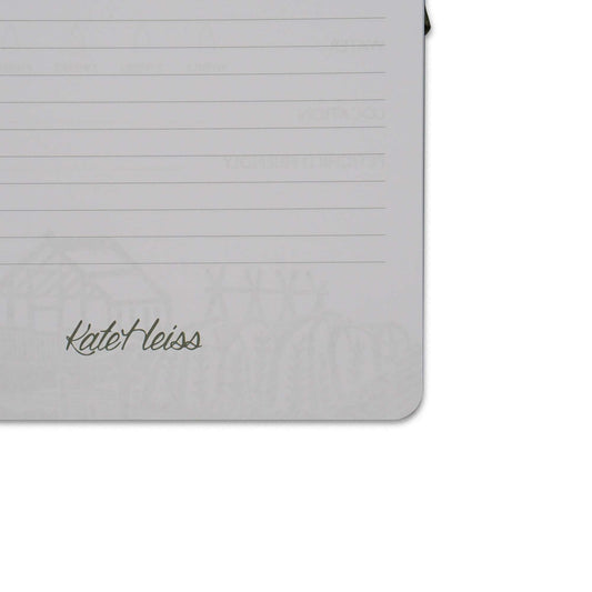 Kate Heiss Woodland Green Gardener's Plant Care Journal - A5