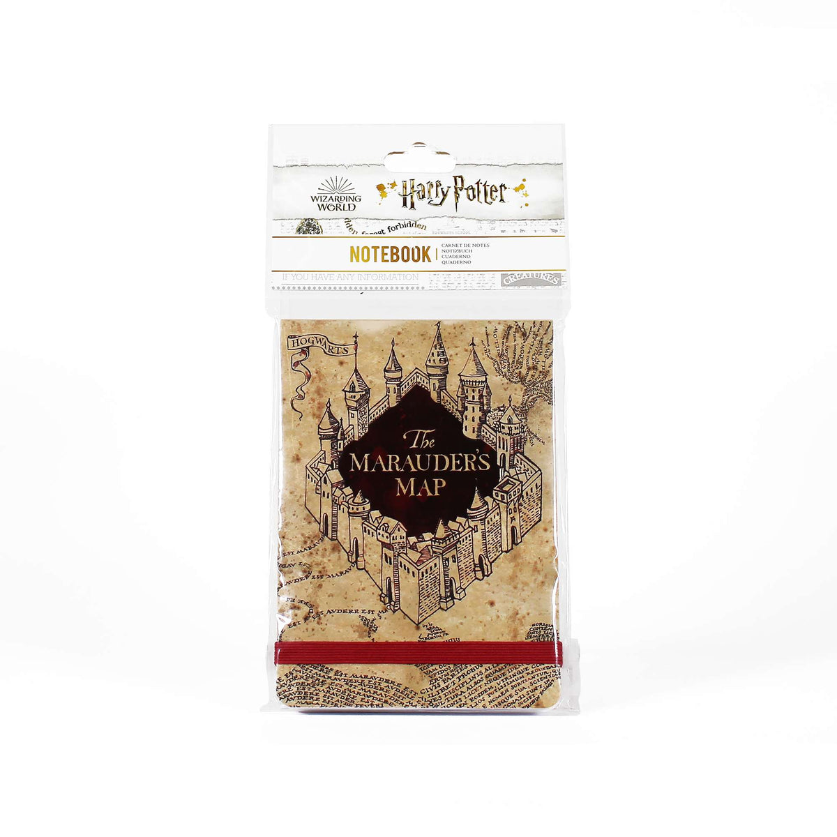 Harry Potter Marauder's Map Pocket Notebook