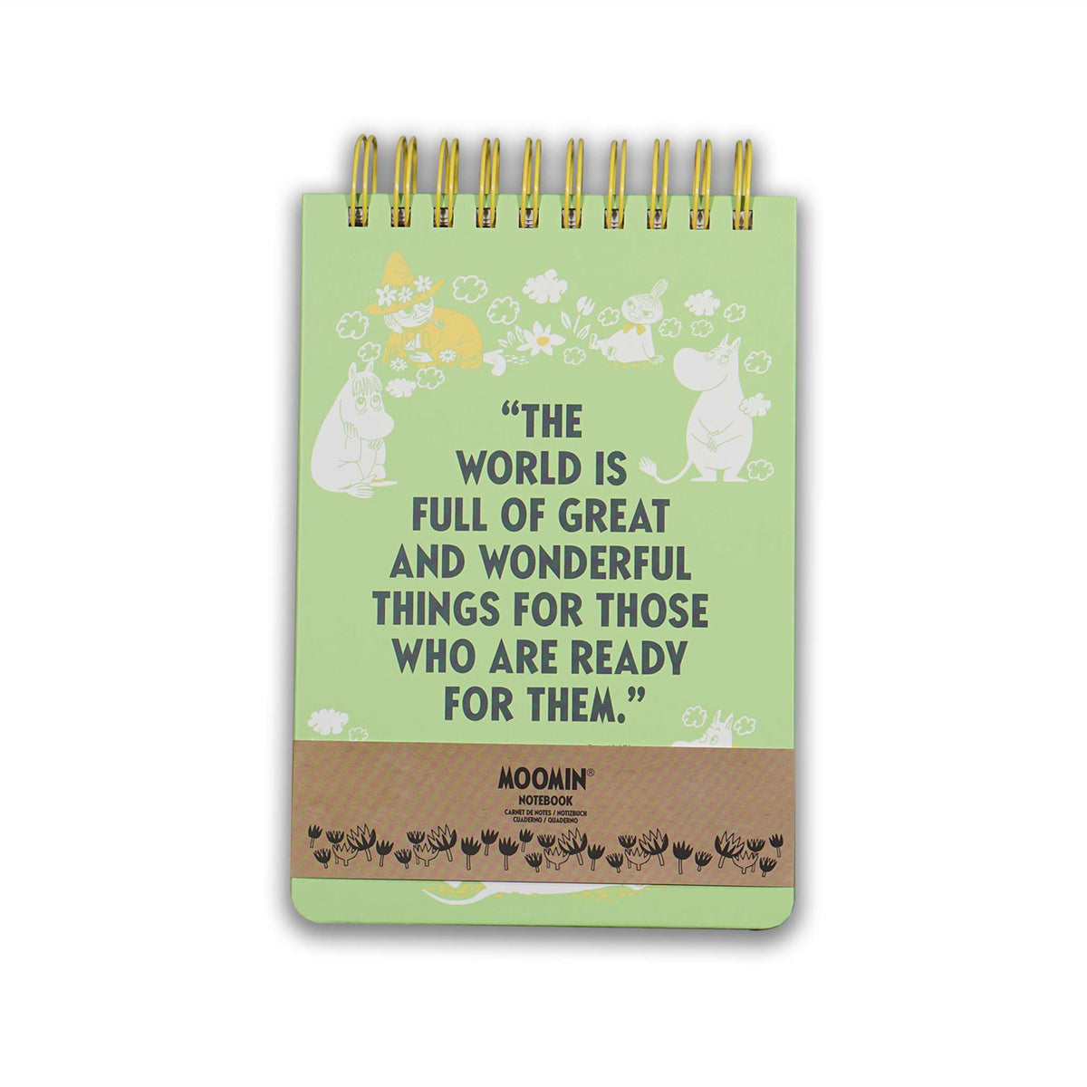 Moomin Daydreaming A5 Spiral Notebook