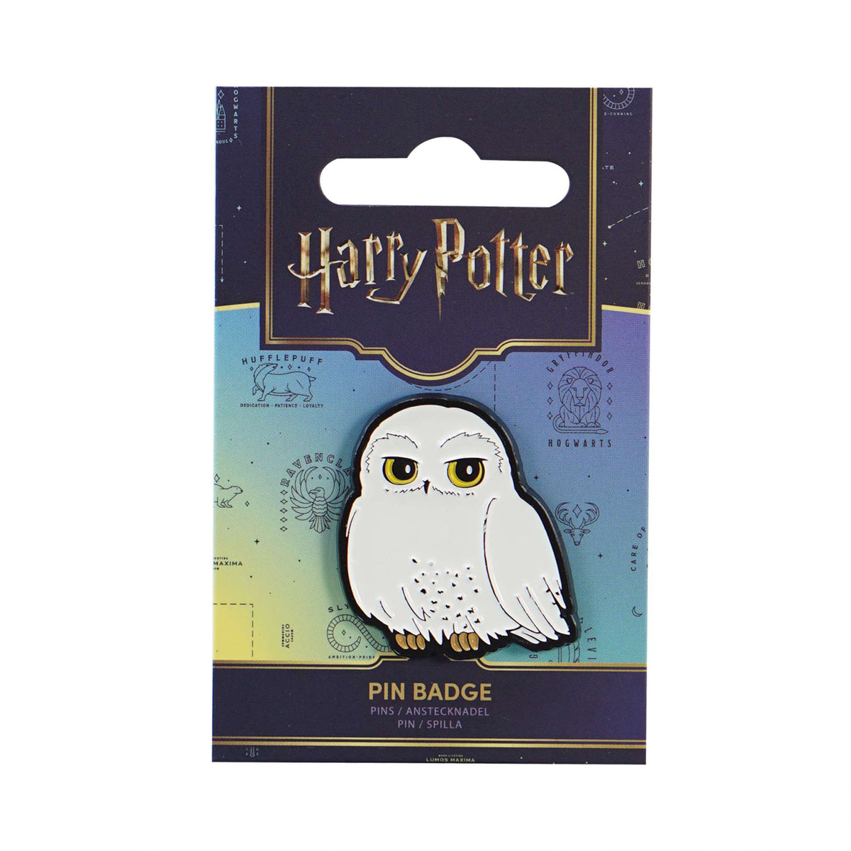 Harry Potter Hedwig Metal & Enamel Pin Badge