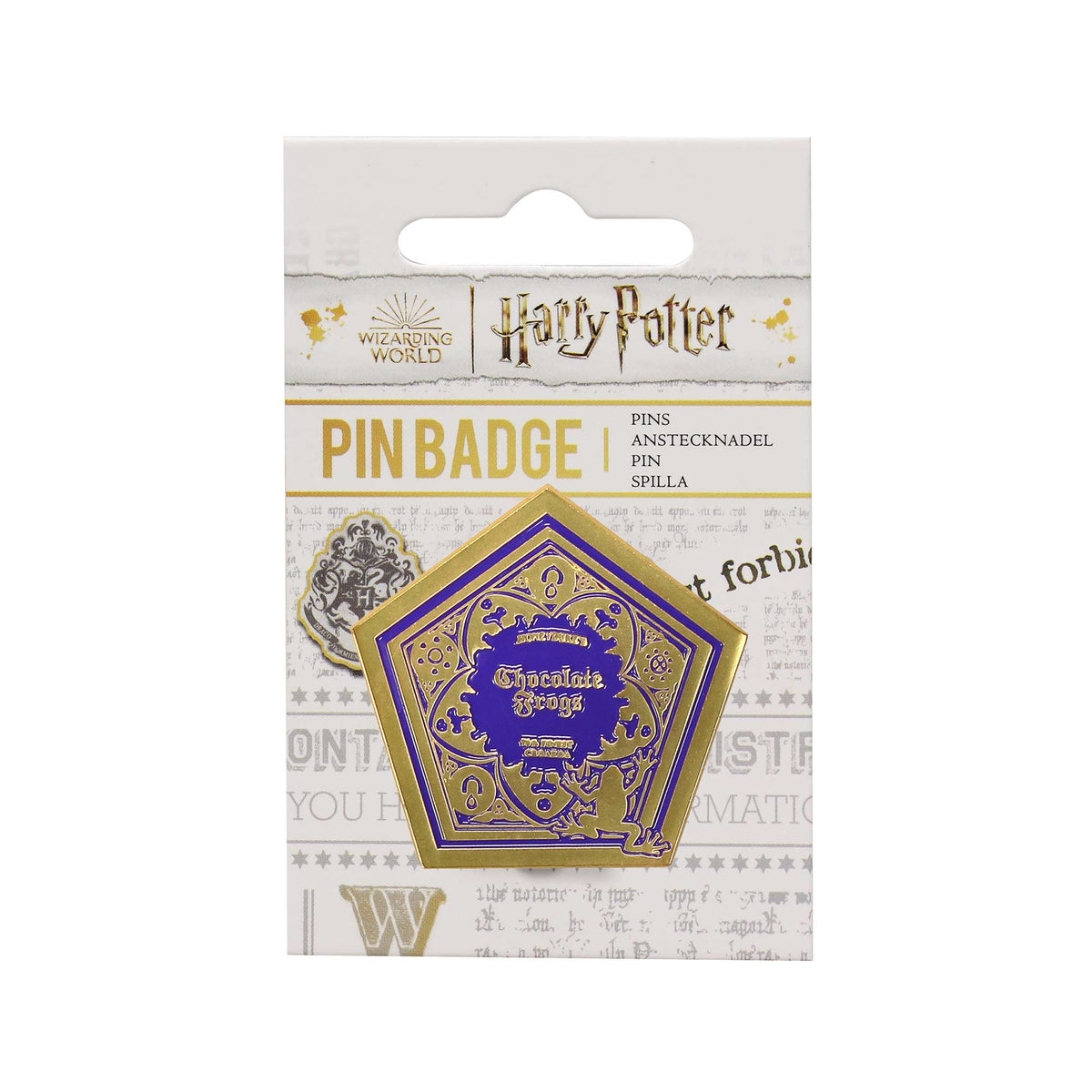 Harry Potter Chocolate Frogs Metal & Enamel Pin Badge