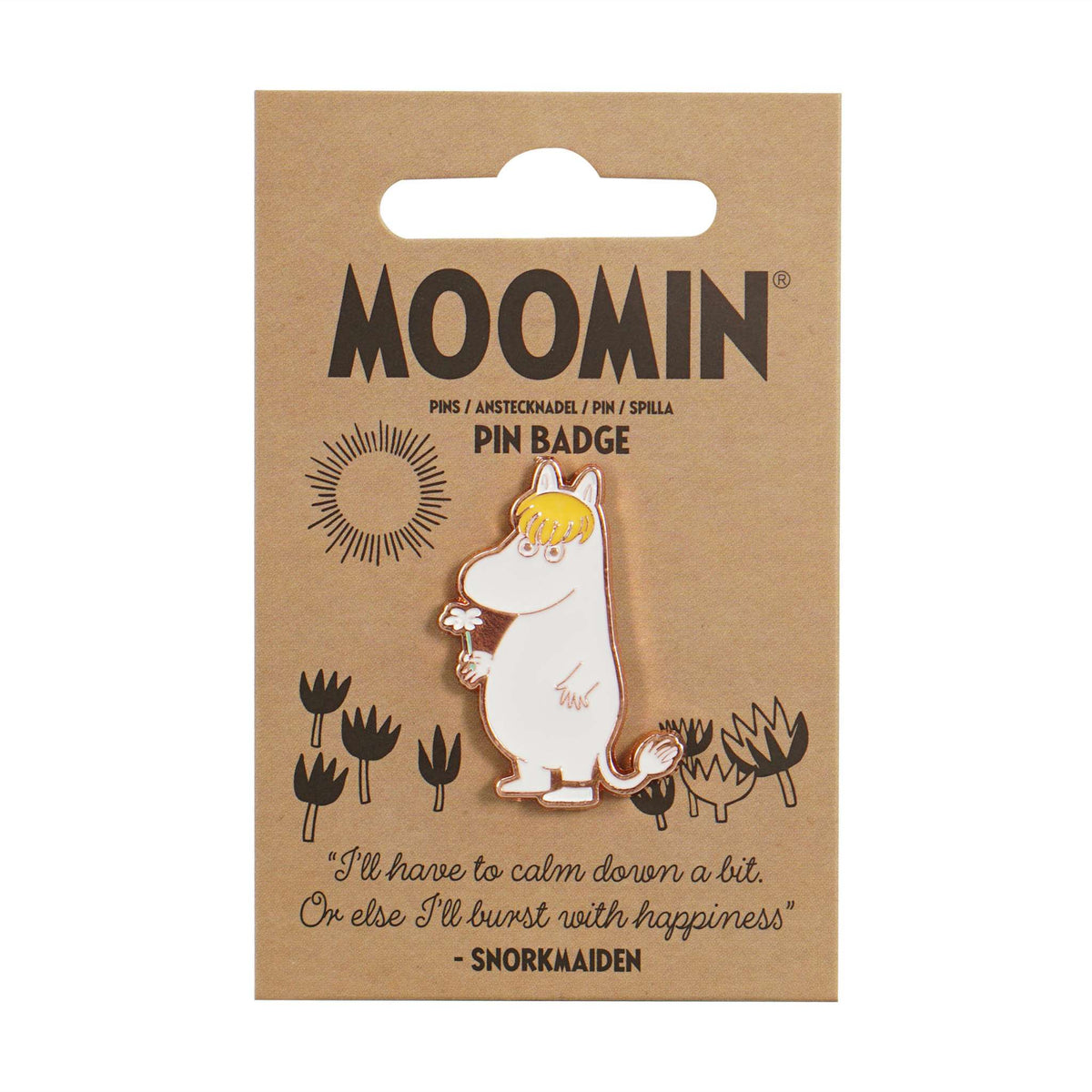 Moomin Snorkmaiden Enamel Pin Badge