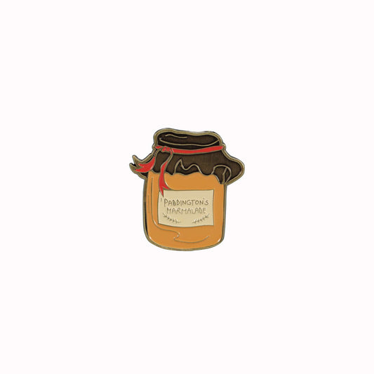 Paddington Bear Marmalade Jar Enamel Pin Badge