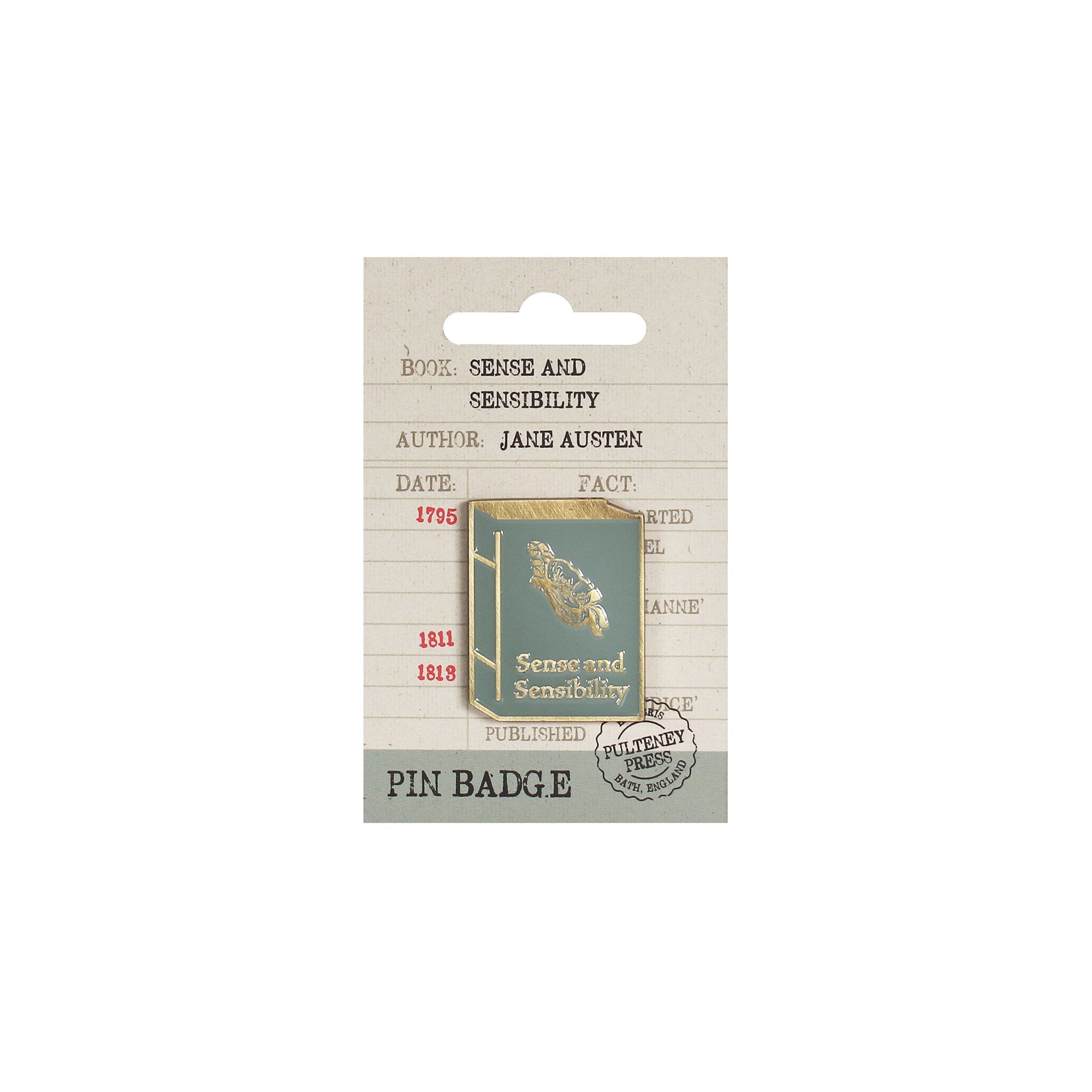 Pin Badge - Pulteney Press (Jane Austen)