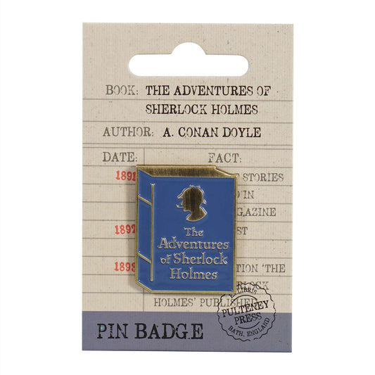 Sherlock Holmes Pin Badge from Pulteney Press