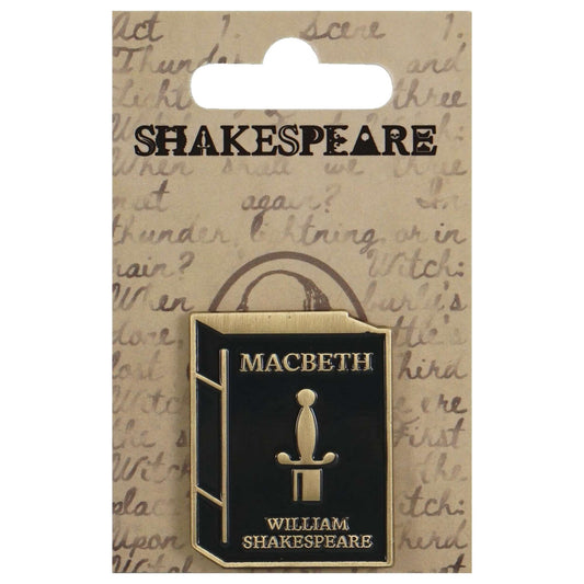 Shakespeare Macbeth Dagger Enamel Pin Badge