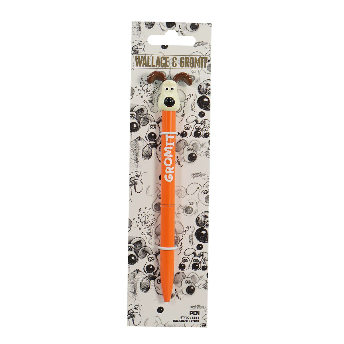 Wallace & Gromit 3D Topper Metal Pen – Gromit