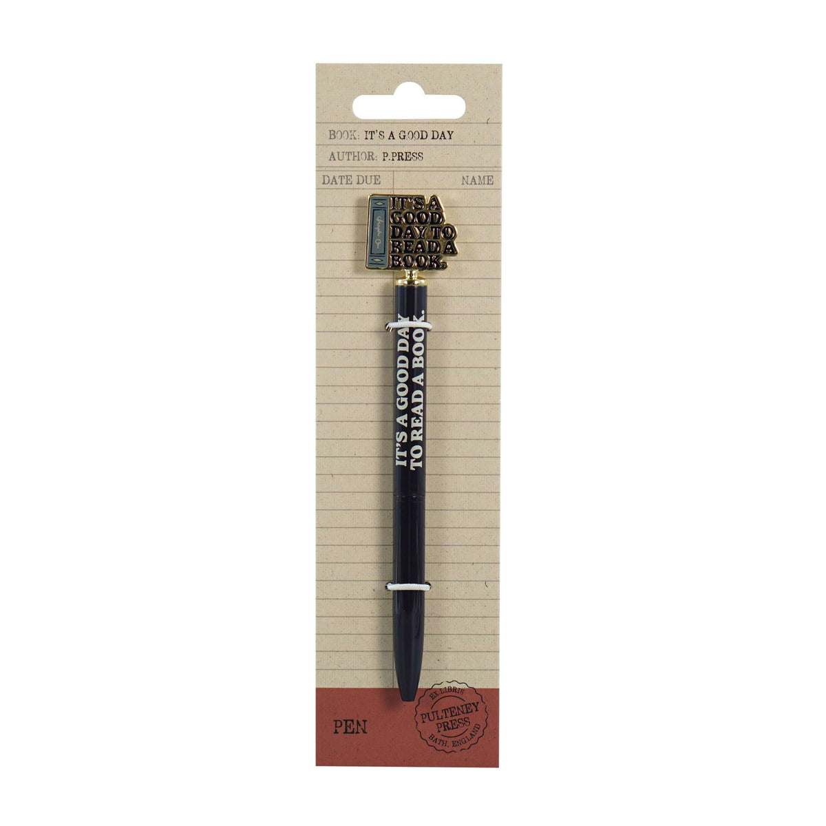 Pen Metal 2D Topper - Pulteney Press (Good Day)