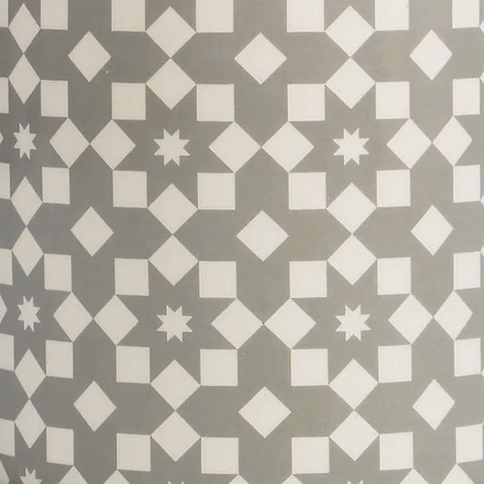 Shruti Designs Tiles Grey Plant Pot