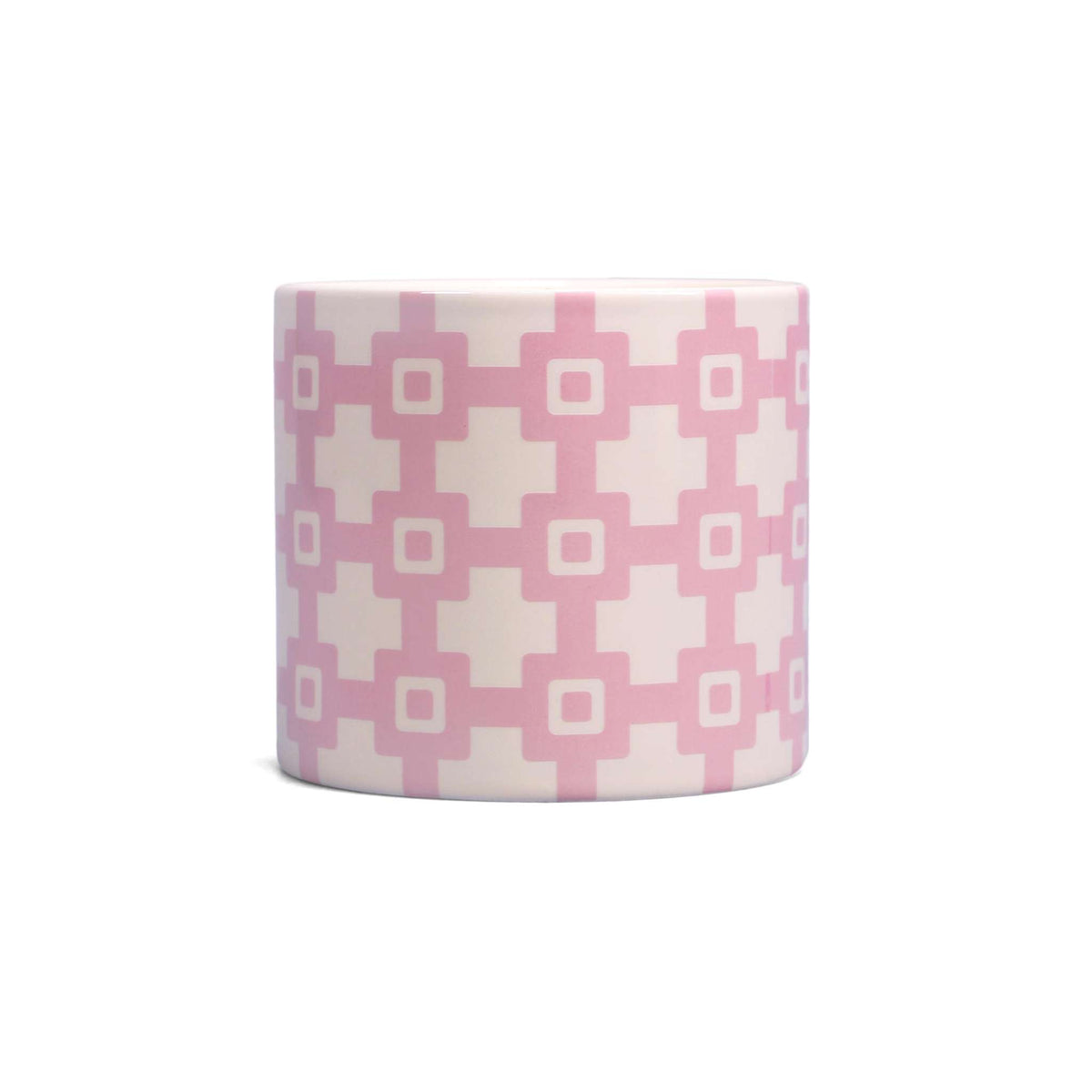 Shruti Designs Tiles Pink Plant Pot