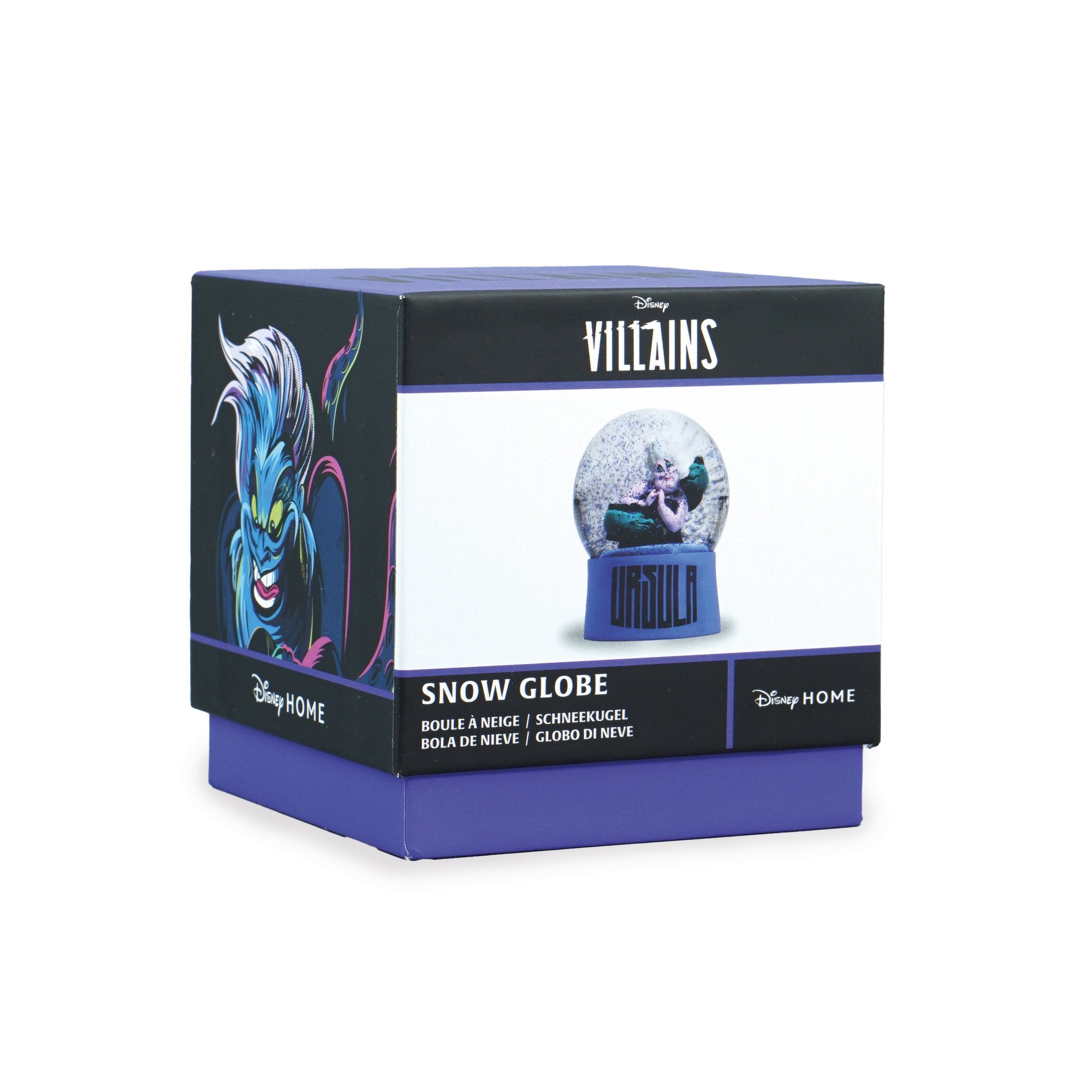 Snow Globe Boxed (65mm) - Disney Villains (Ursula)