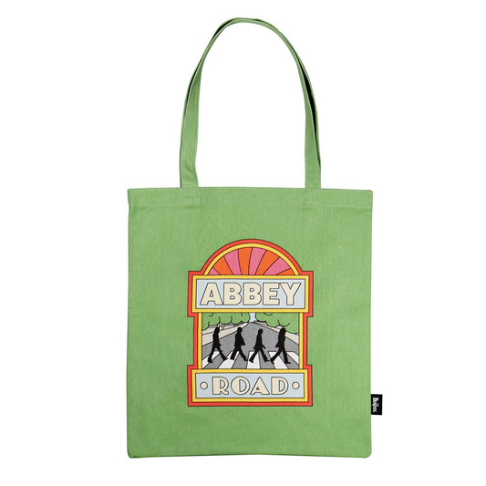 The Beatles Abbey Road Sign Recycled Cotton Shopper Bag