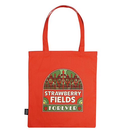 The Beatles Strawberry Fields Sign Recycled Cotton Shopper Bag