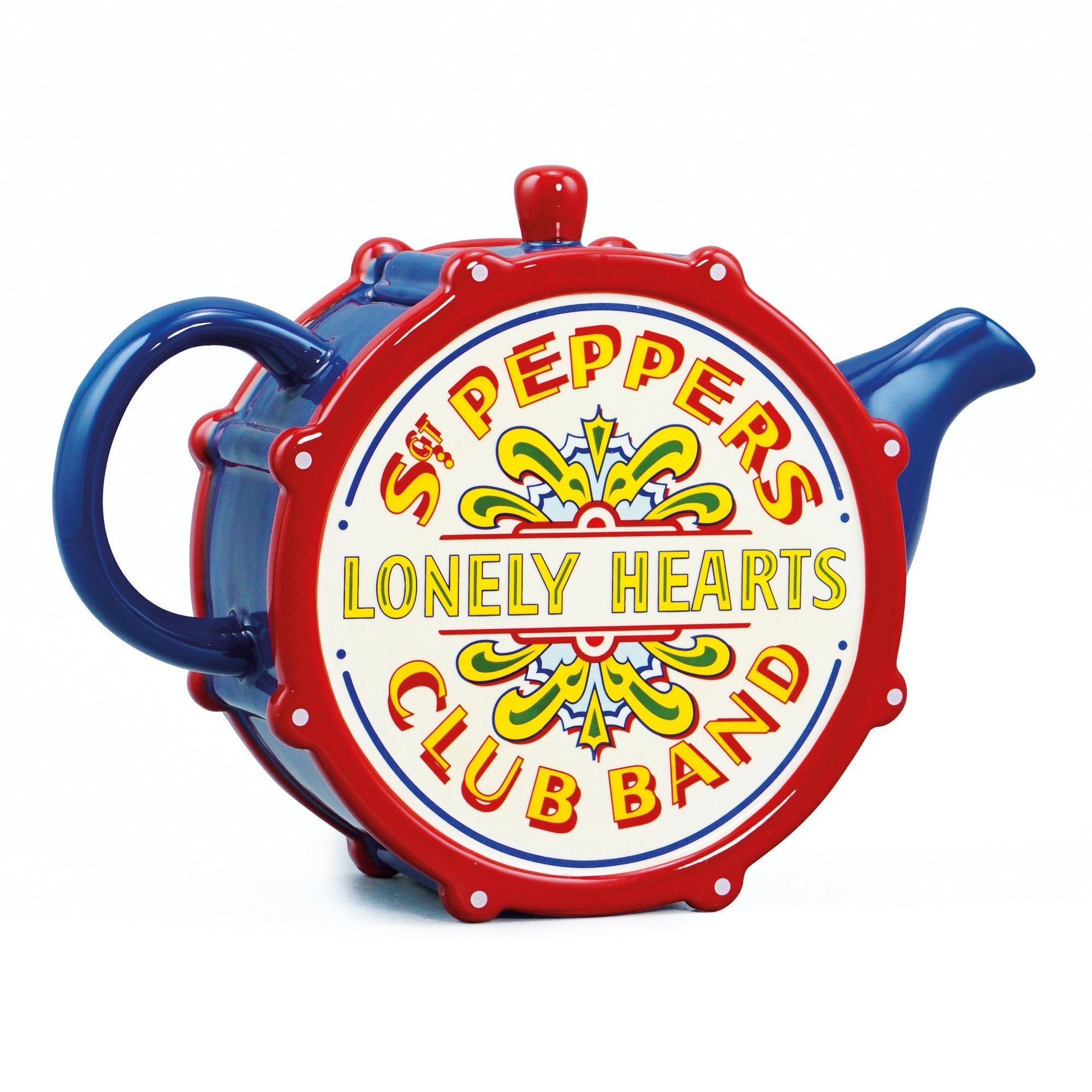 Tea Pot Shaped Boxed - The Beatles (Drum Sgt. Pepper)