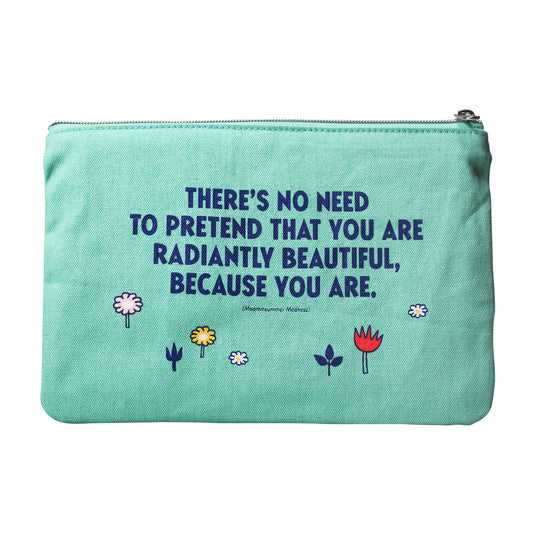 Moomin Hug Recycled Cotton Pouch