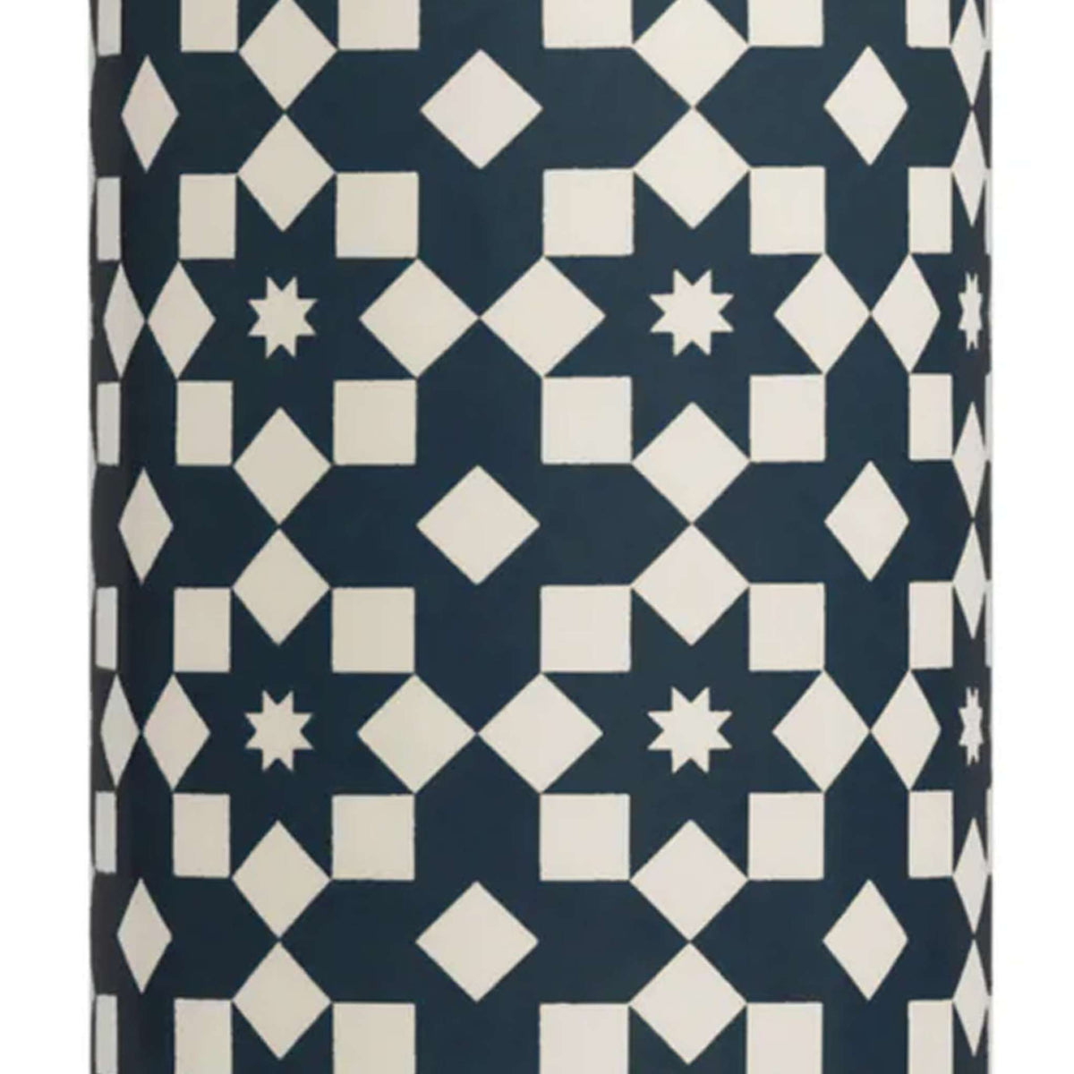 Shruti Designs Tiles Dark Blue Tall Vase