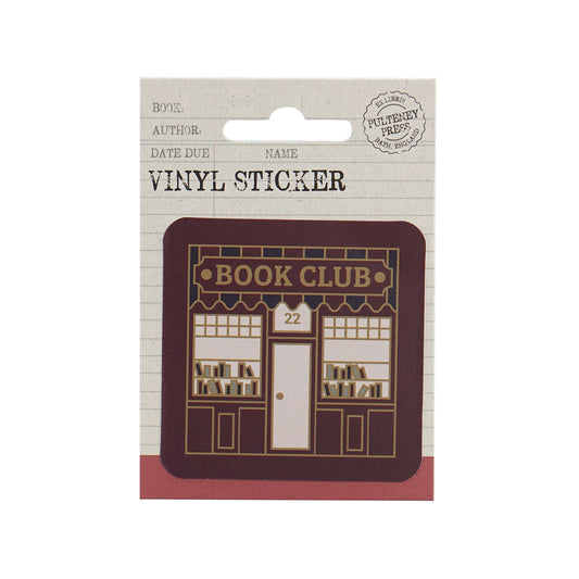 Vinyl Sticker - Book Club