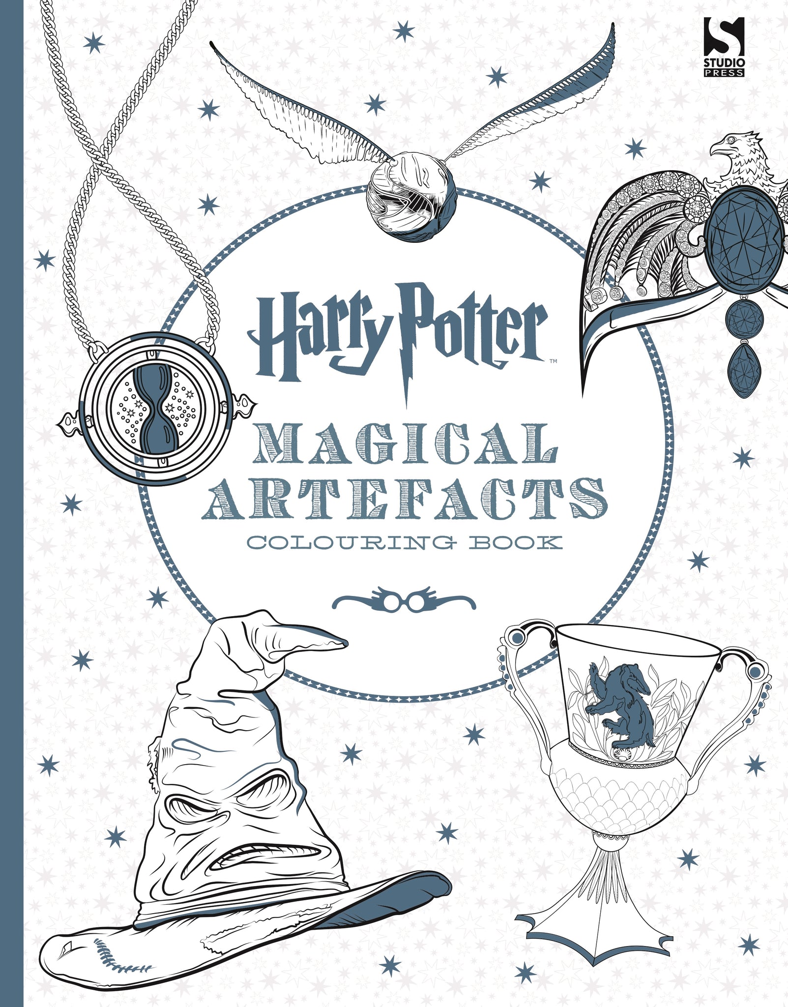 Colouring Book Harry Potter Magical Artefacts