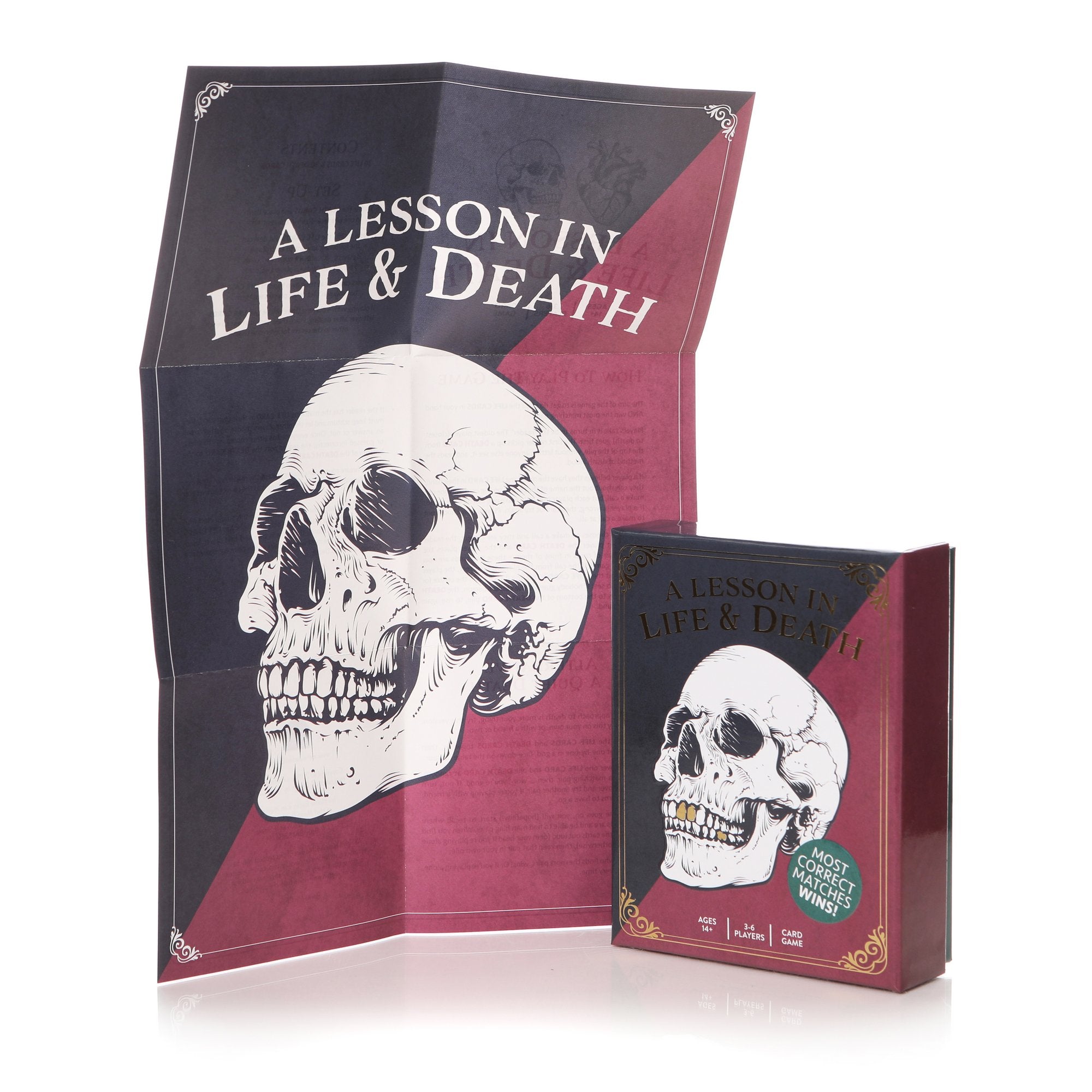 A Lesson In Life & Death Card Game
