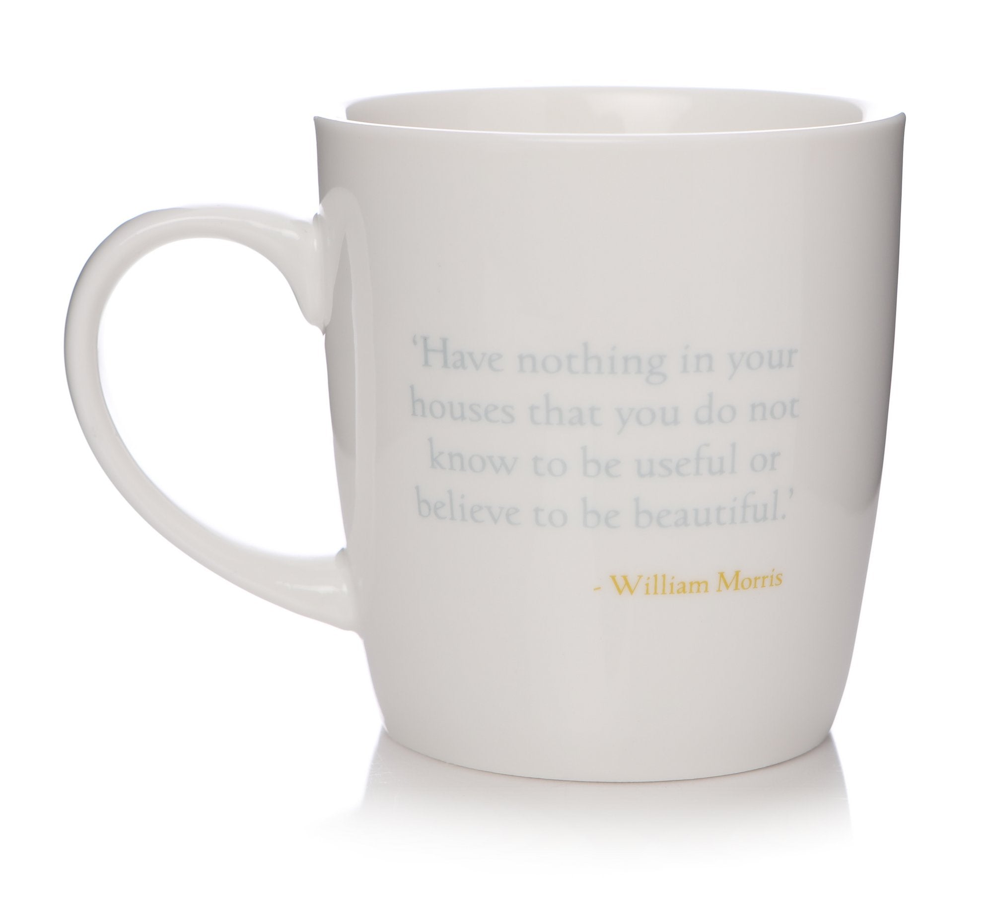 William Morris Boxed Mug - Strawberry Thief Houses
