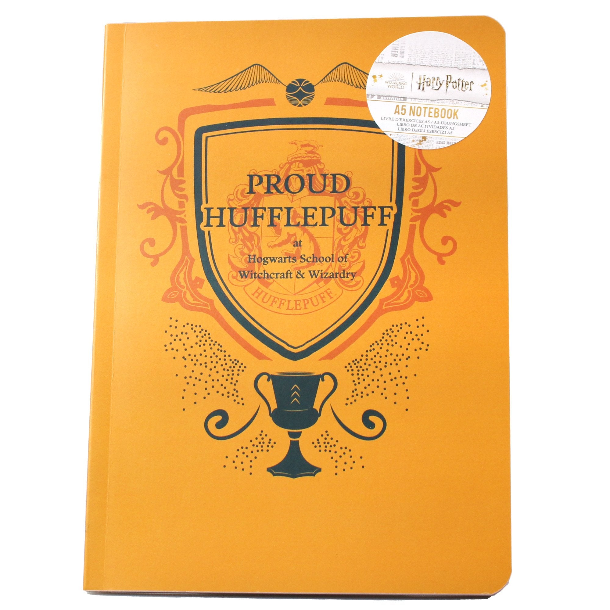 A5 Notebook Soft - Harry Potter (Proud Hufflepuff)