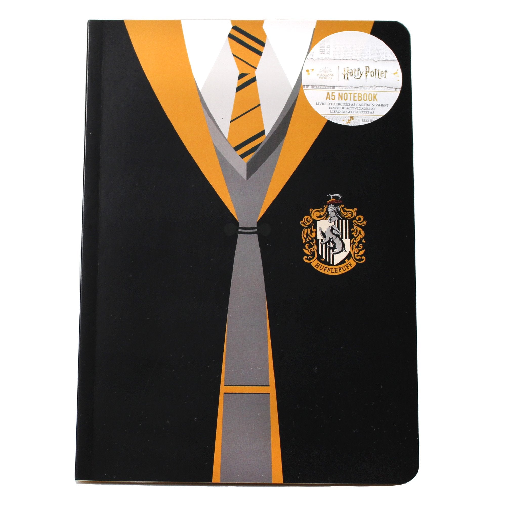 A5 Notebook Soft - Harry Potter (Uniform Hufflepuff)