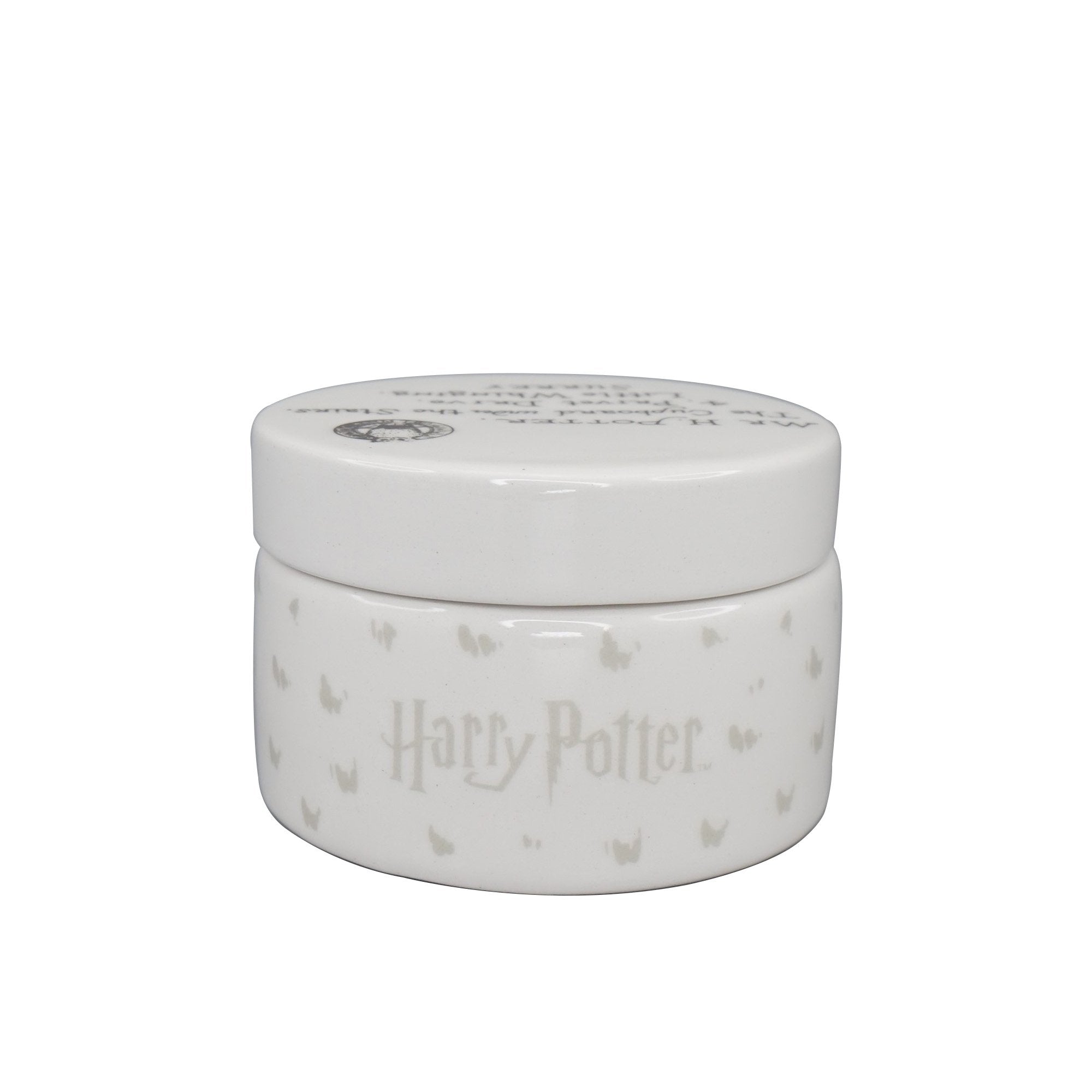 Box Round Ceramic (6cm) - Harry Potter (Hedwig)