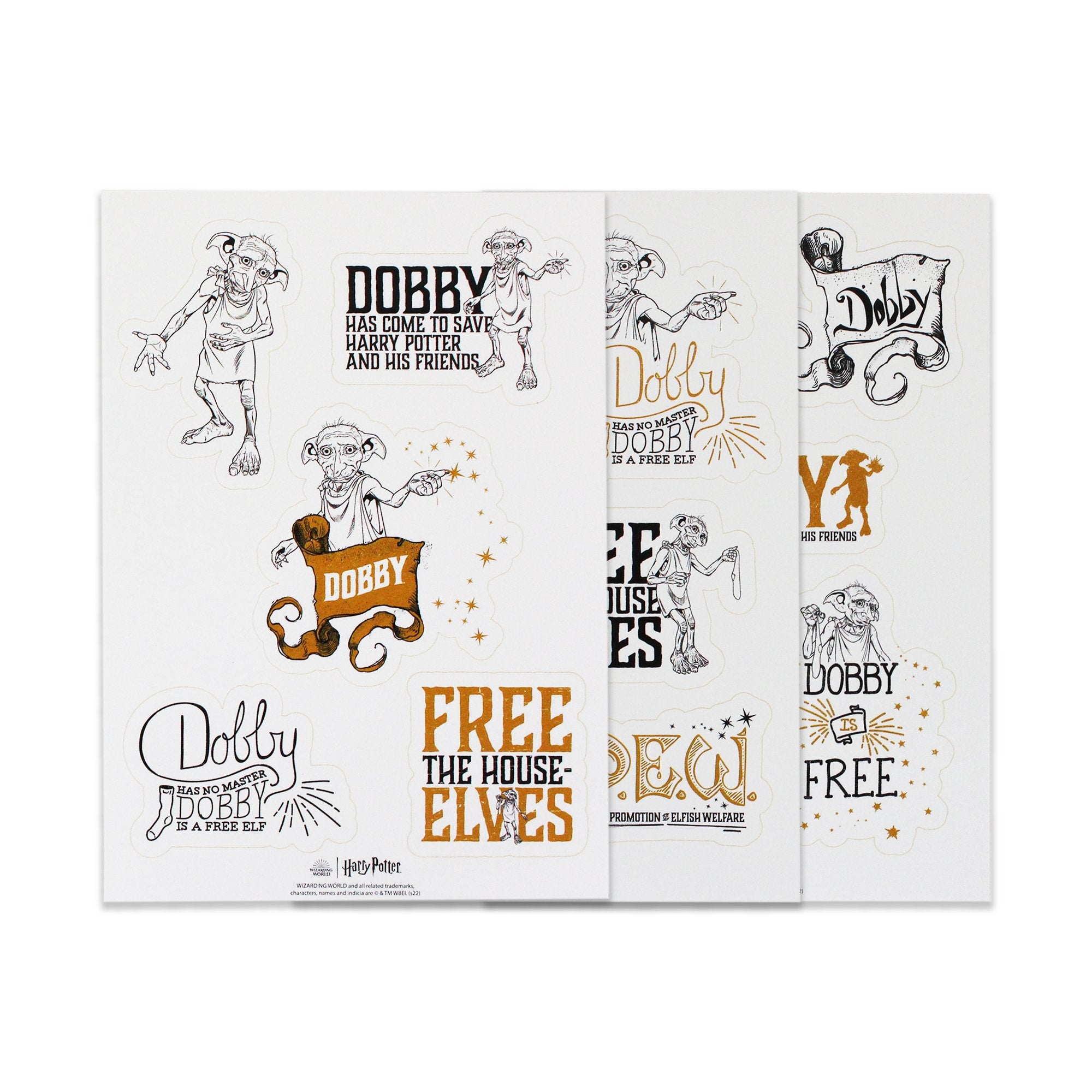 Dobby Sticker Sheet - Harry Potter