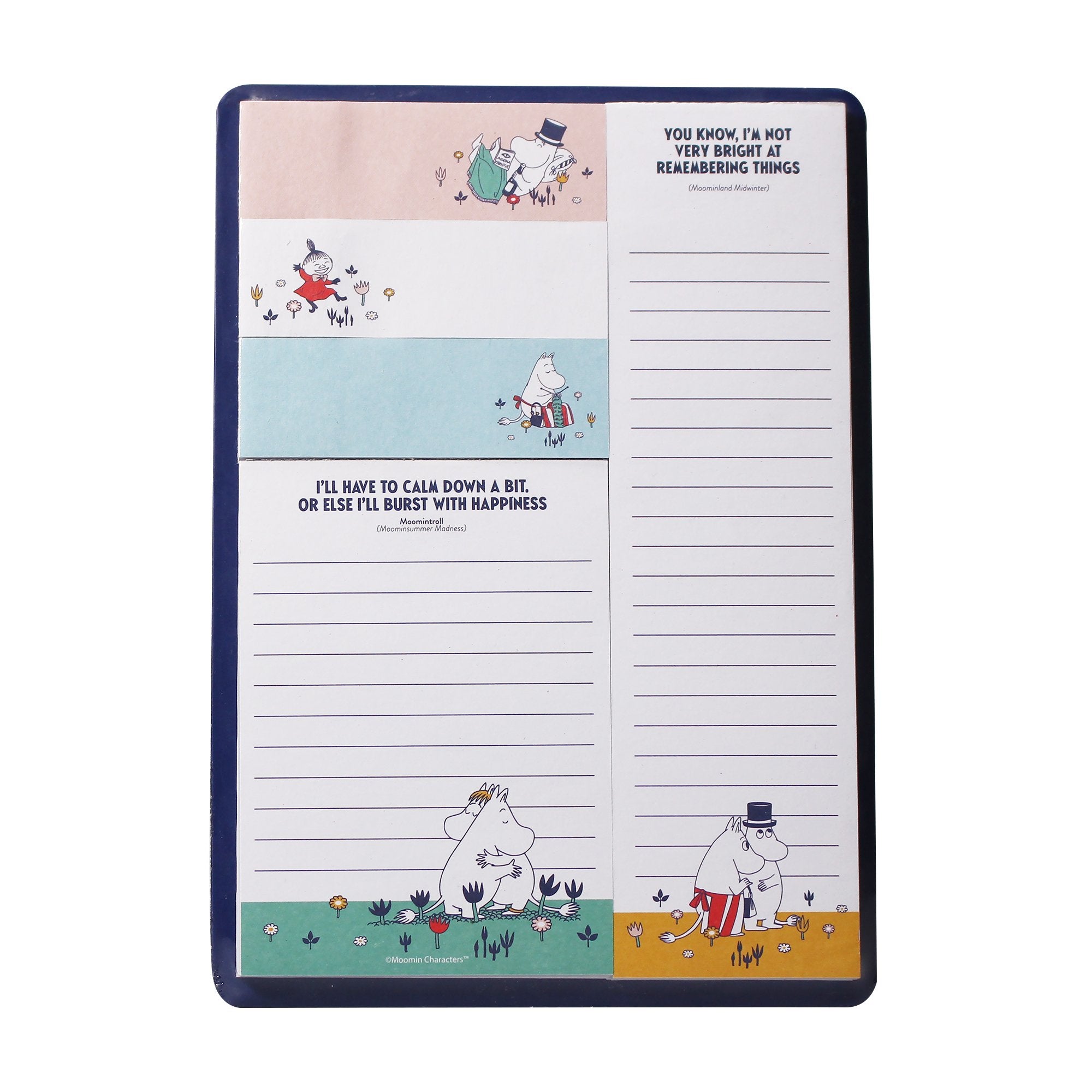 Sticky Note Set - Moomin (Remembering Things)