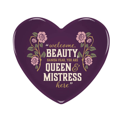Beauty and the Beast 11cm Heart Trinket Dish