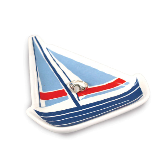 Accessory Dish - Coastal (Sail Boat)