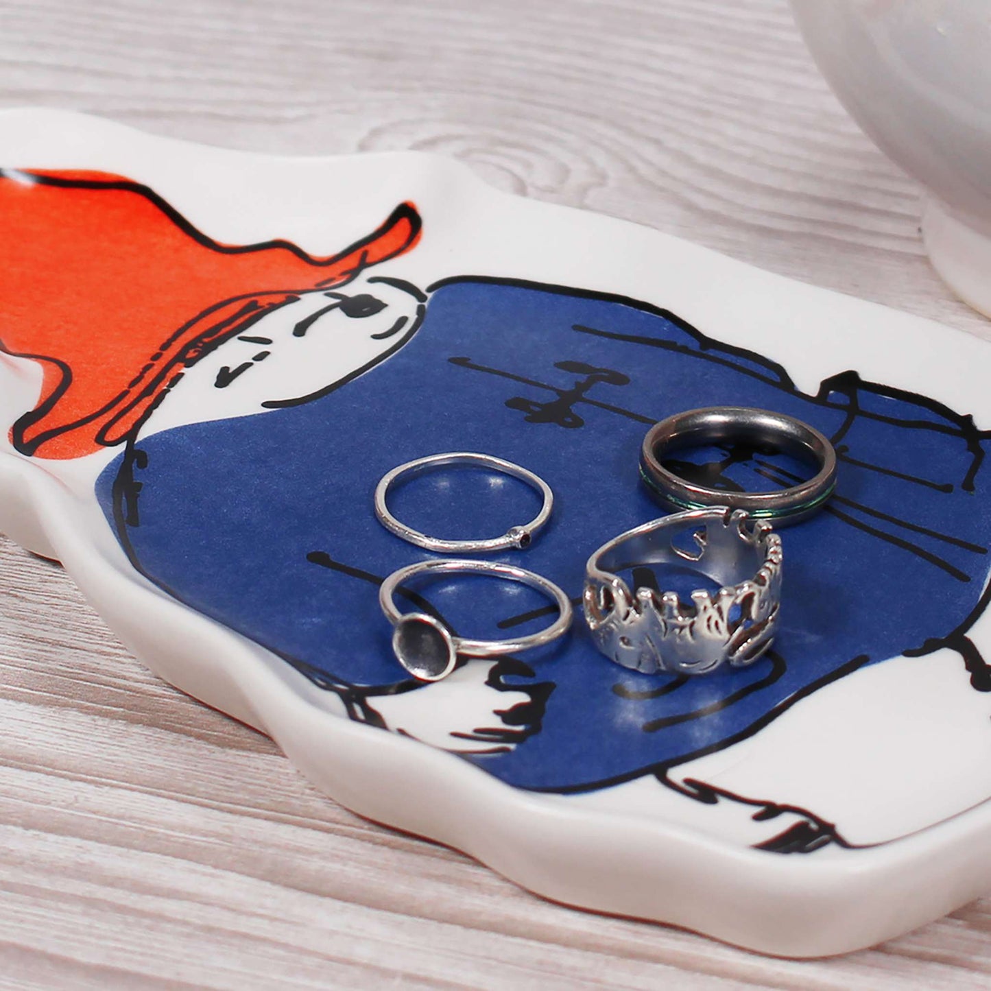 Paddington Bear Shaped Ceramic Trinket Dish