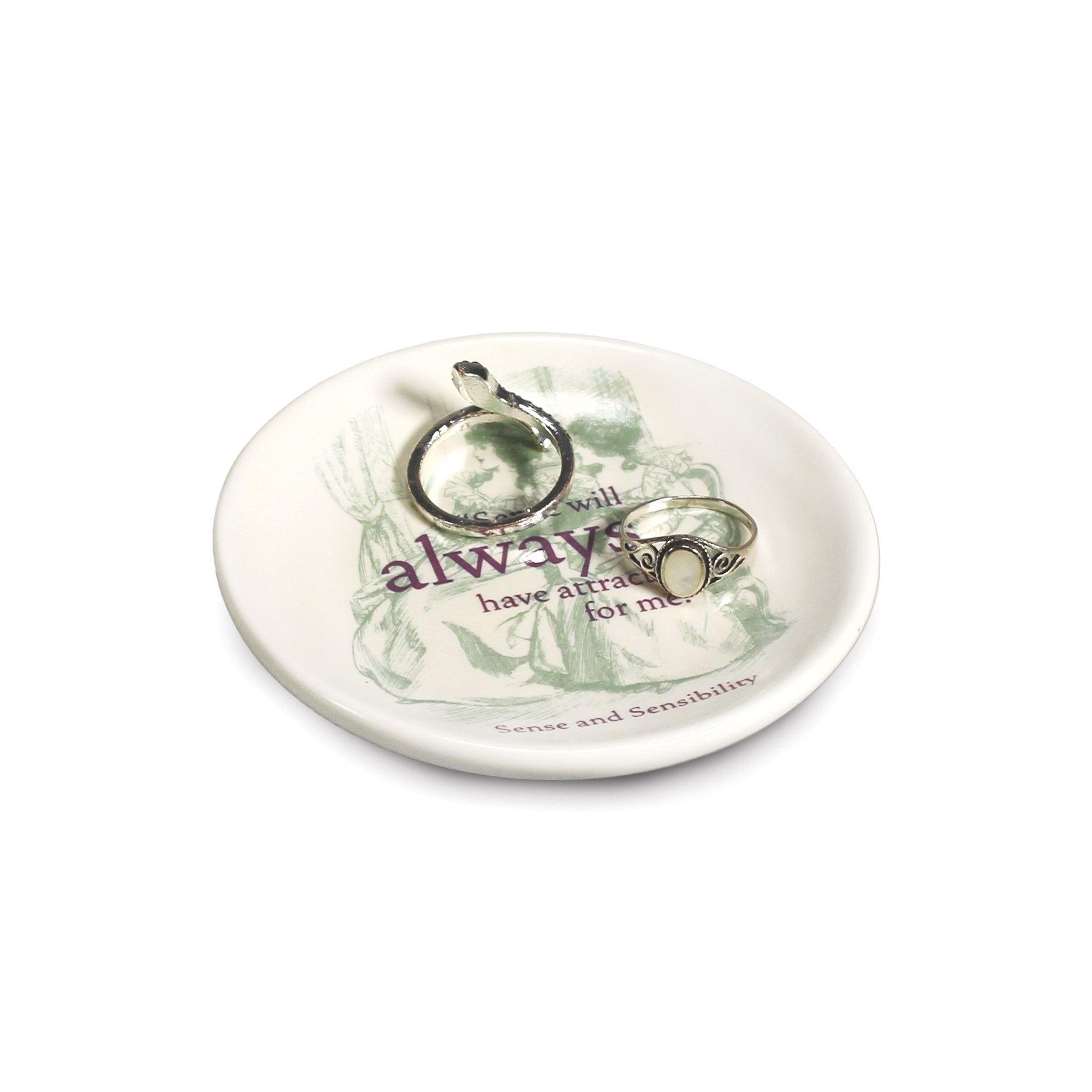 Trinket Dish (8cm) - Pulteney Press (Sense & Sensibility)