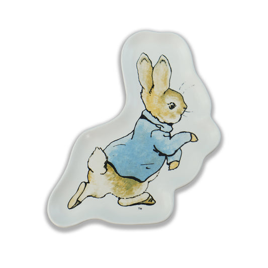 Peter Rabbit Running Shaped Ceramic Trinket Dish