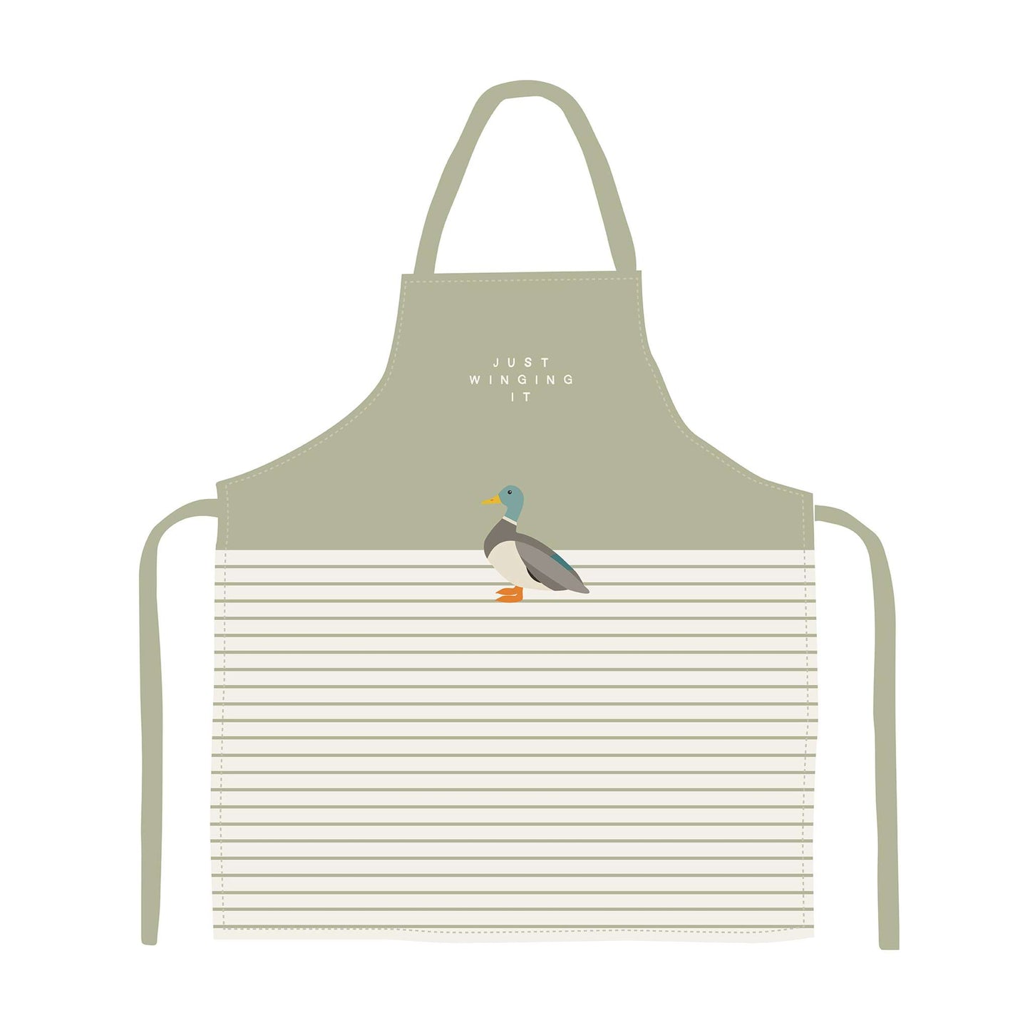 RSPB Free as a Bird Mallard Recycled Cotton Apron