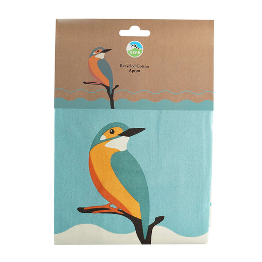 Apron Recycled Cotton - RSPB (Kingfisher)