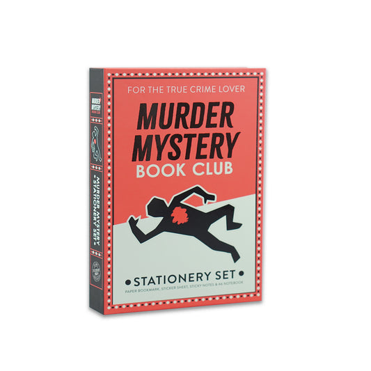 Murder Mystery Book Club Stationey Gift Set from Pulteney Press