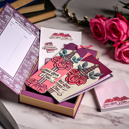 Romantasy Sword & Roses Gift Stationery Set