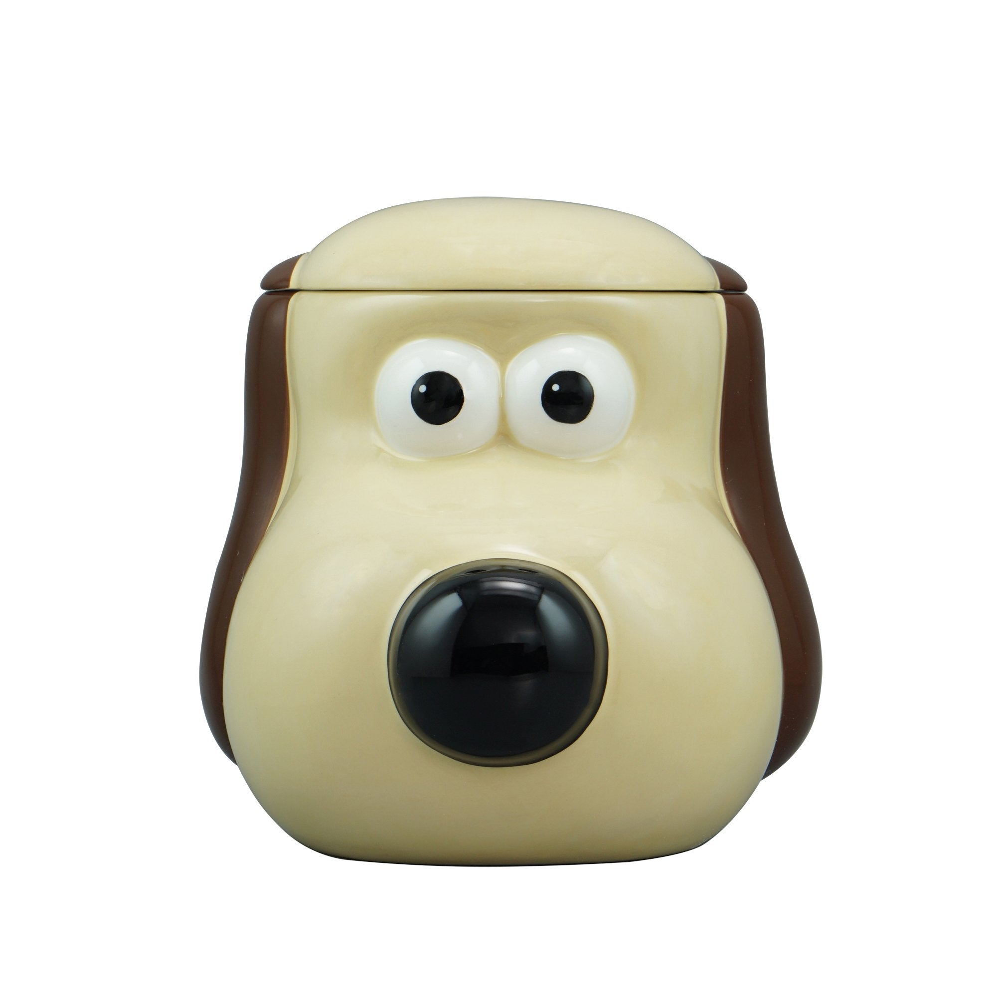 Cookie Jar Ceramic (16cm) - Wallace & Gromit (Gromit)