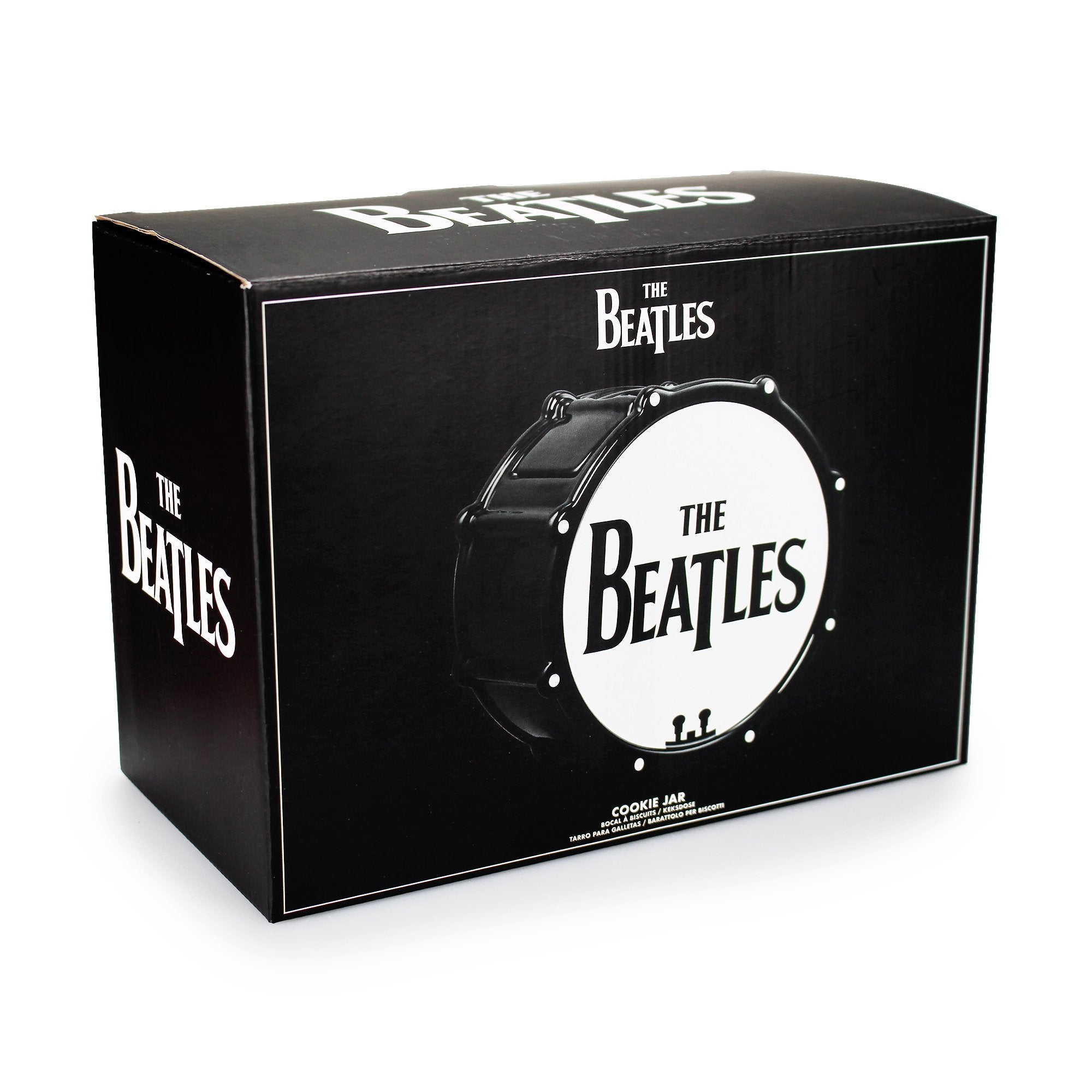 Cookie Jar Ceramic Boxed (16cm) - The Beatles (Drum)