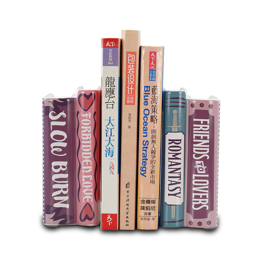 Romantasy Bookends Shaped Set of 2 Boxed From Pulteney Press