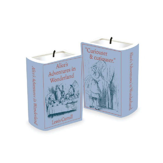 Book Candle (10cm) - Alice's Adventures in Wonderland