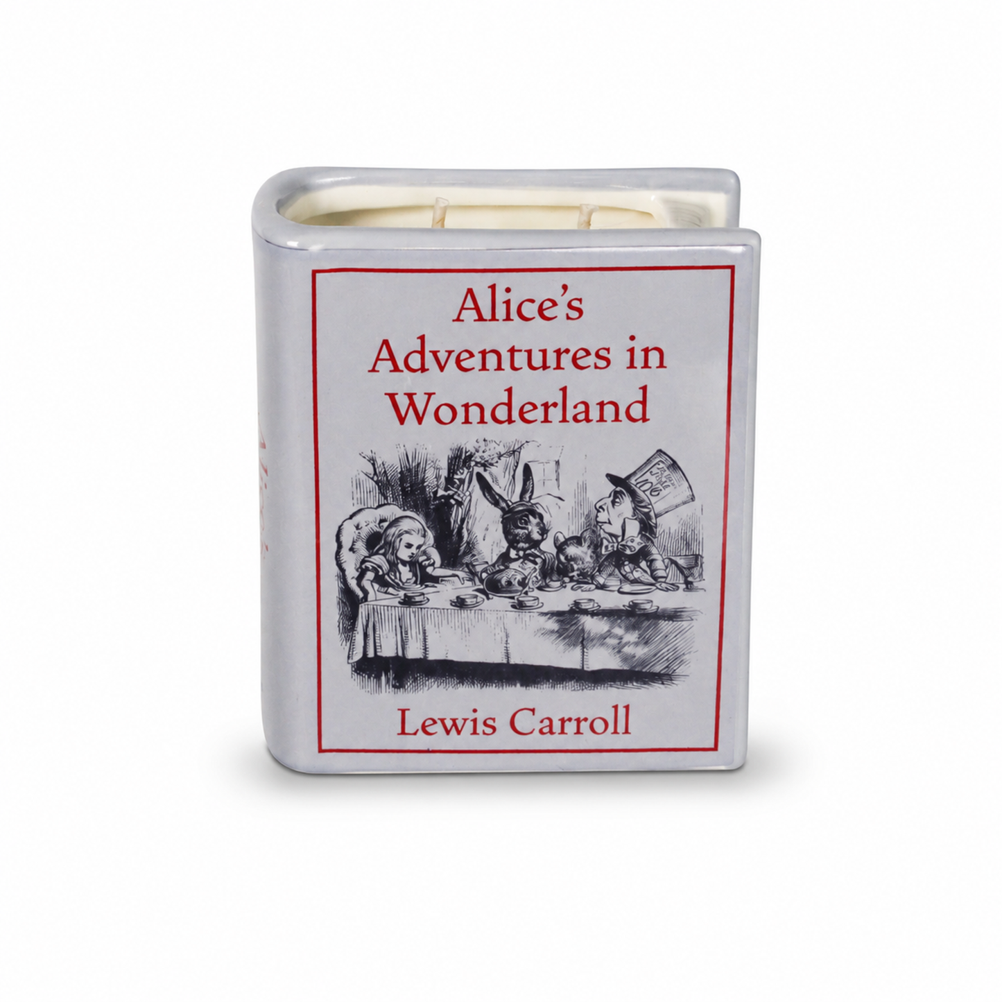 Book Candle (10cm) - Alice's Adventures in Wonderland